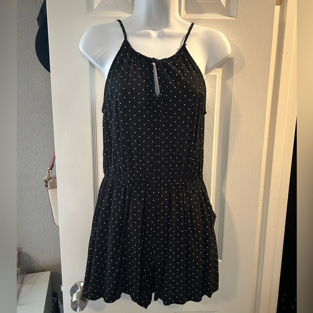 Old navy small polka dot romper
